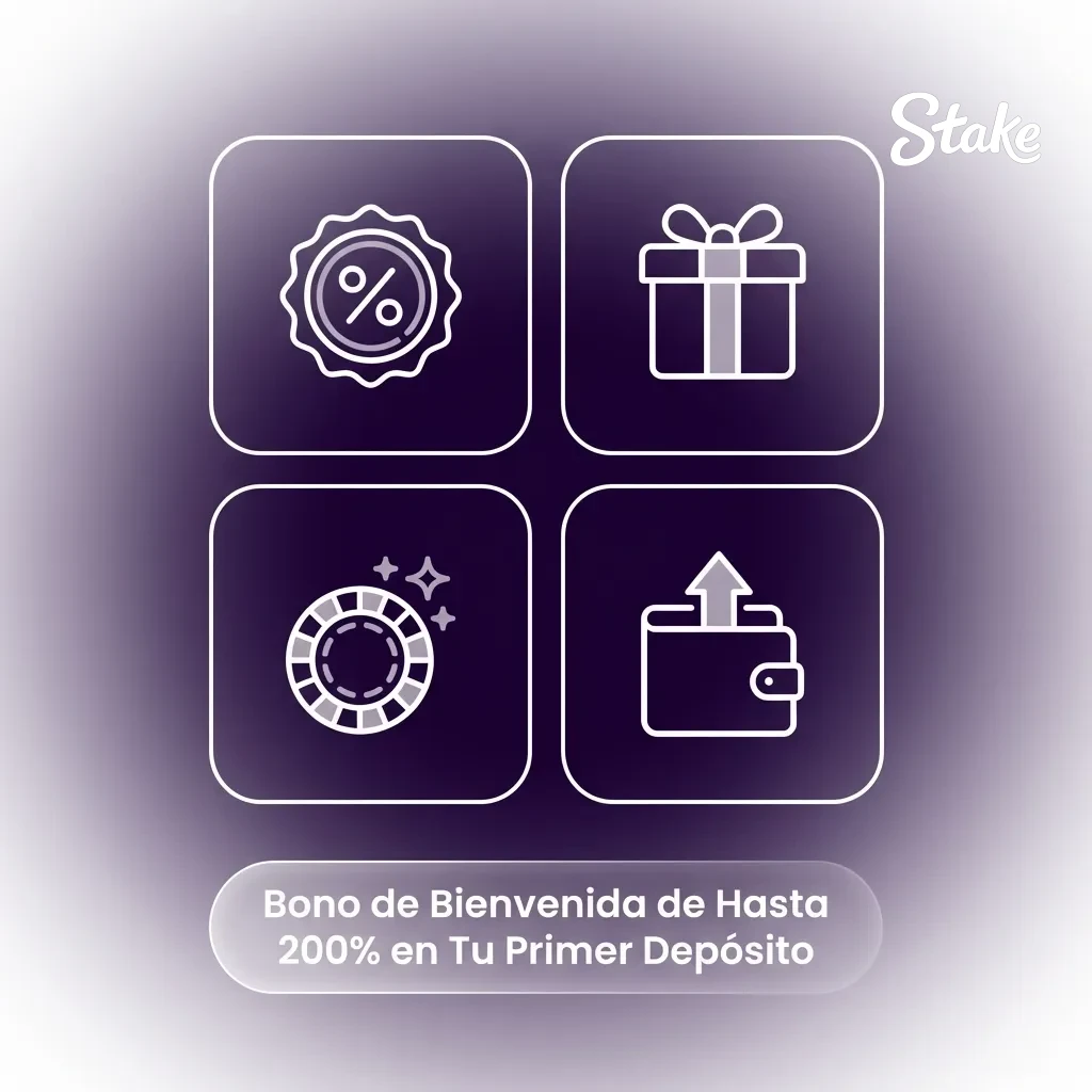 Pantalla de bono de bienvenida mostrando oferta del 200% en primer depósito con criptomonedas para jugadores argentinos